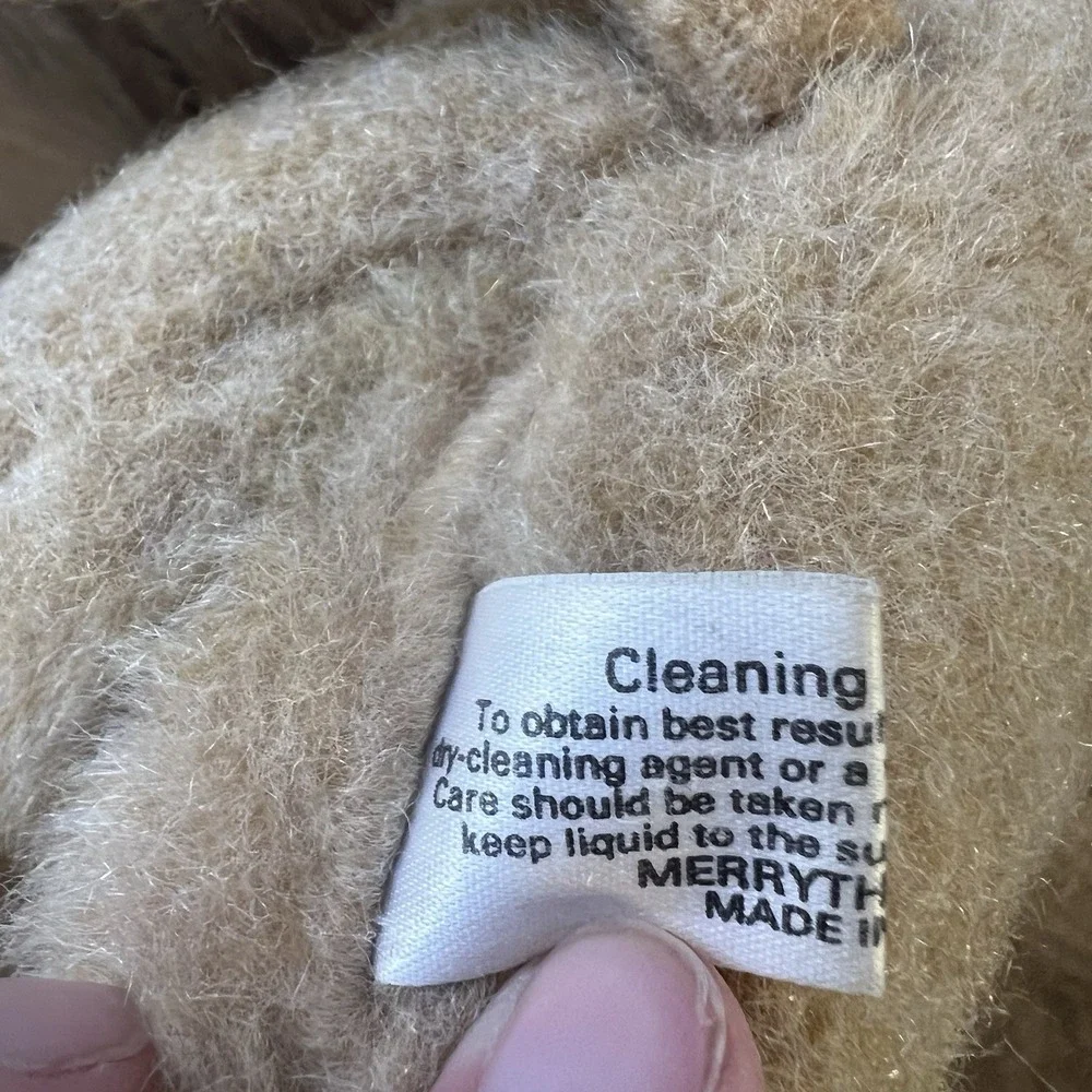 Vintage Merrythought Ironbridge Shrops Dromedary Camel Plush Made In England